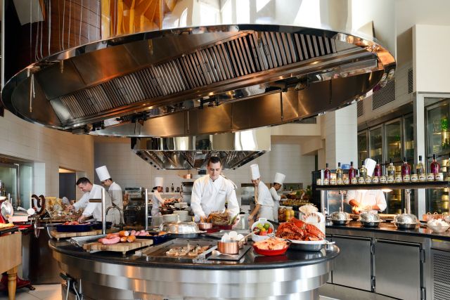 Friday Brunch at Traiteur at the Park Hyatt promises an elevated show kitchen where you can watch the team of classically-trained French chefs work their magic.