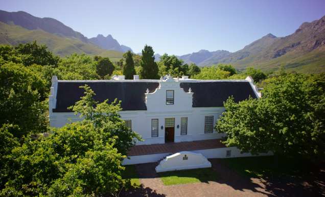 South Africa Stellenbosch Lanzerac Hotel Cape Winelands Jonkershoek