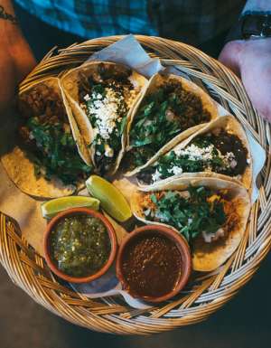 Tacos from Native Tongues Taqueria, Calgary