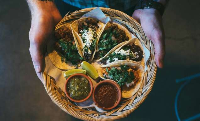 Tacos from Native Tongues Taqueria, Calgary