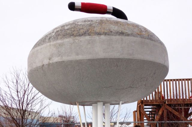 curling rock canada arborg manitoa canada alberta