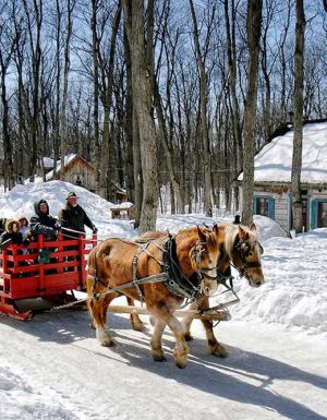 slrighride Quebec Sucrerie de la Montagne sugar shack