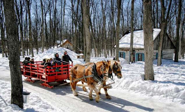 slrighride Quebec Sucrerie de la Montagne sugar shack