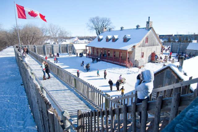 Winter festival Canada