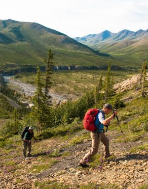 Sheep Creek Base Camp Ivvavik National Park Canada hike trek camp holidays