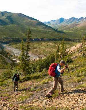Sheep Creek Base Camp Ivvavik National Park Canada hike trek camp holidays