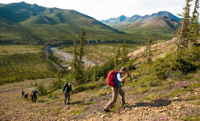 Sheep Creek Base Camp Ivvavik National Park Canada hike trek camp holidays