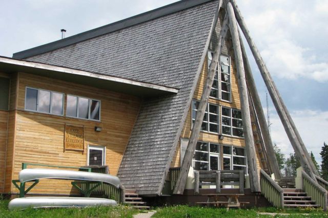 Moose Factory Cree Eco Village lodge Ontario cultural holiday