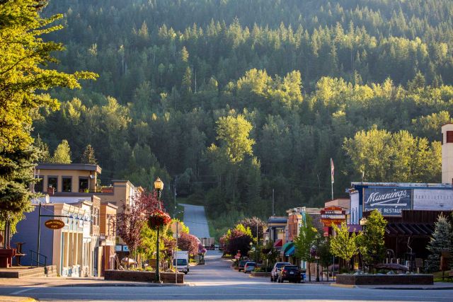 Nelson, a small town on the Powder Highway