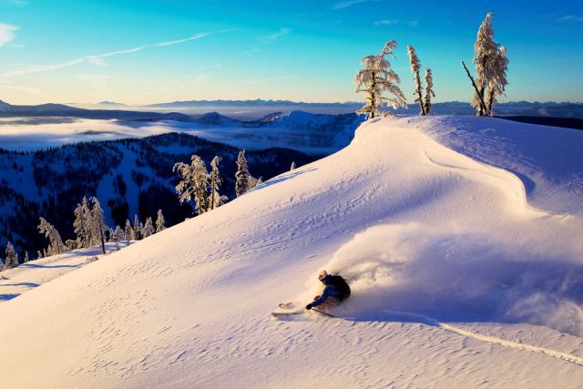 Powder Highway ski resorts are low key