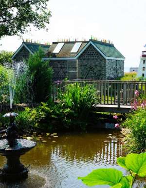 attractions prince edward garden martimes garden glass bottle houses