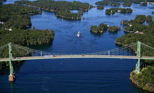 Canada Thousand Islands cruise