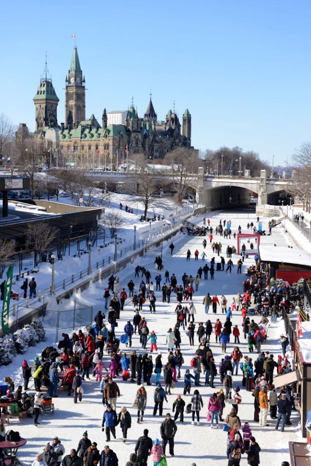 Winter festival Canada