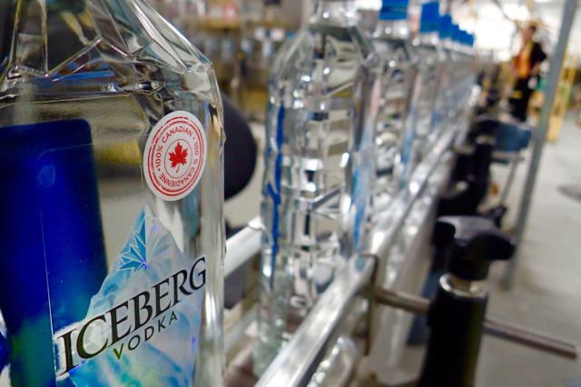 newfoundland drink wine alcohol beer vodka iceberg