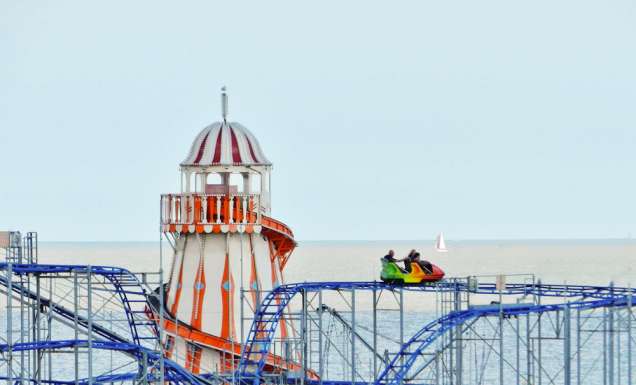 Clacton seaside holiday amusement parks family