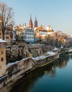 Switzerland city guide Basel Rhine river