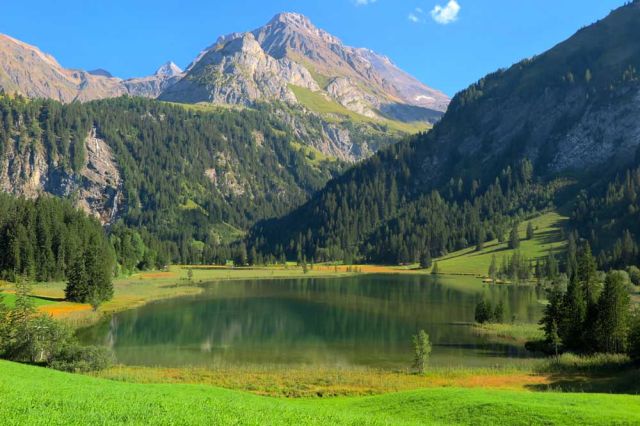 Switzerland Lake Lauenen