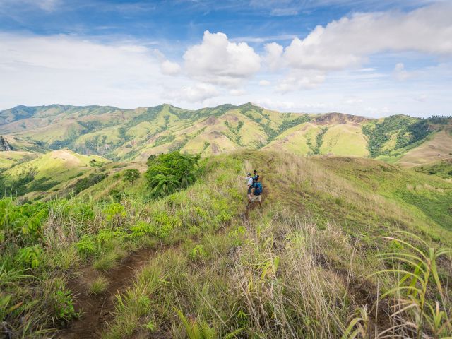 cross-island hike with Talanoa Treks