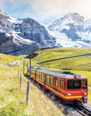 train travel switzerland