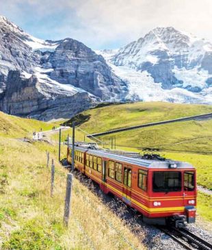 Switzerland by train: the journey from Lucerne to Montreaux