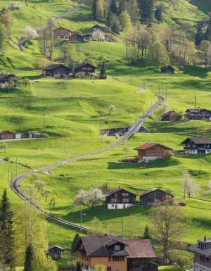 switzerland by automobile car driving trips