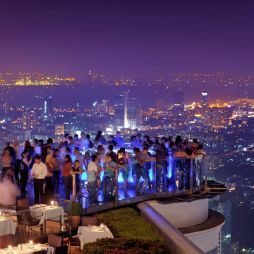 bangkok rooftop bars thailand nightlife