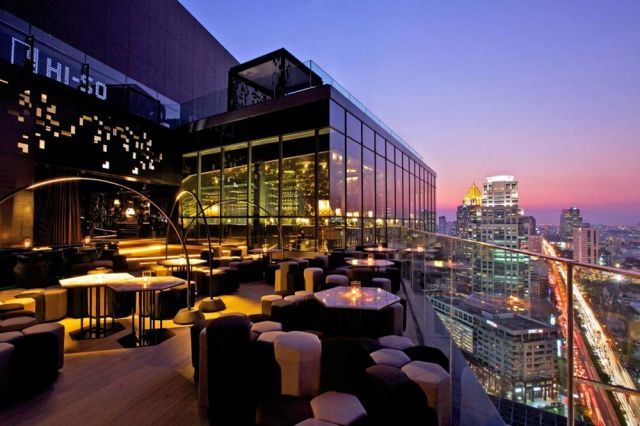 bangkok rooftop bars thailand nightlife