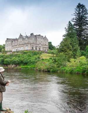 fly fishing ireland castle