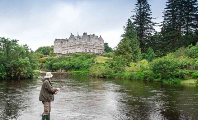 fly fishing ireland castle