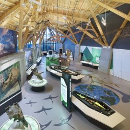 Philip J. Currie Dinosaur Museum, Alberta, Canada.