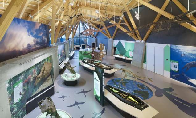 Philip J. Currie Dinosaur Museum, Alberta, Canada.