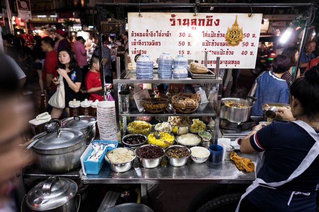 food cuisine bangkok street