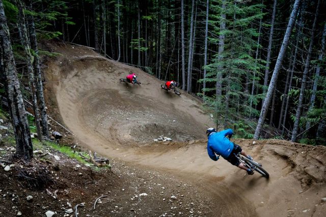 Whistler Bike Park, Canada.