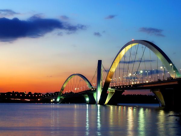 Bridge in Brasília, Brazil