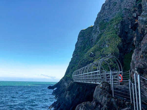 gobbins trails in northern ireland