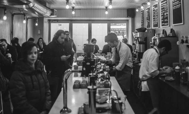 coffee shop NYC cafe