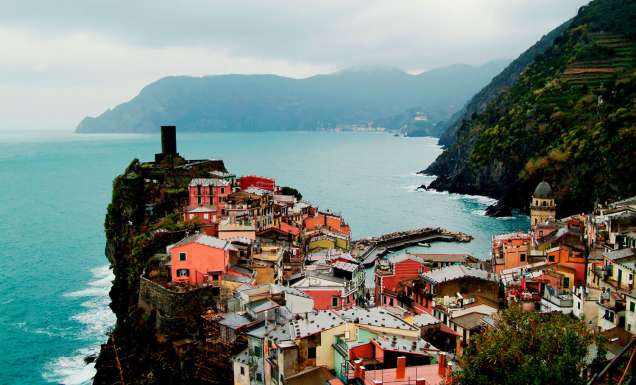 Colourful homes Liguria Cinque Terre