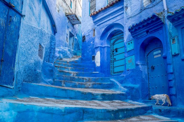 food culture Chefchaouen Morocco blue city god power