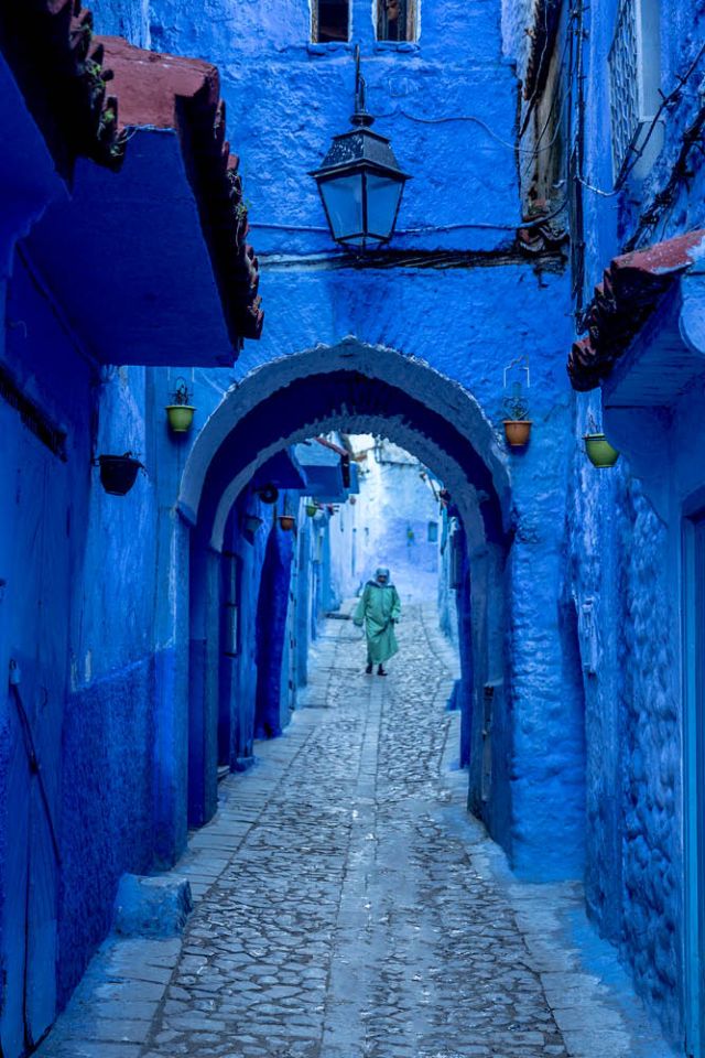 food culture Chefchaouen Morocco blue city god power