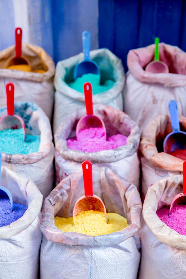 food culture Chefchaouen Morocco blue city god power
