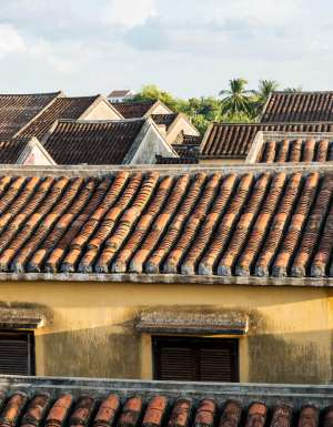 Hoi An Vietnam Wooden buildings sights