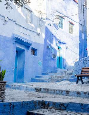 food culture Chefchaouen Morocco blue city god power