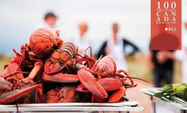 Live large on lobsters on Prince Edward Island