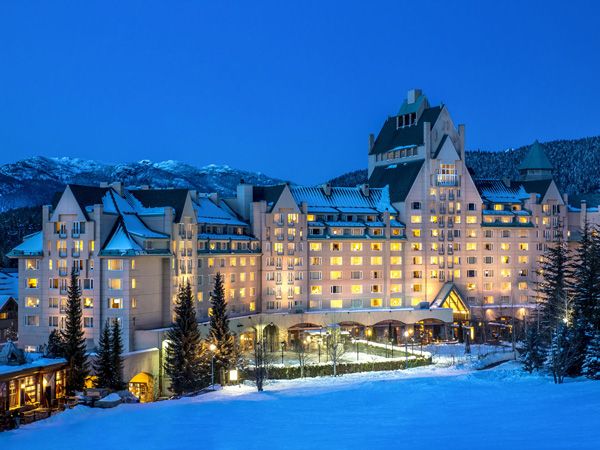 Fairmont Chateau Whistler in Whistler, British Columbia.