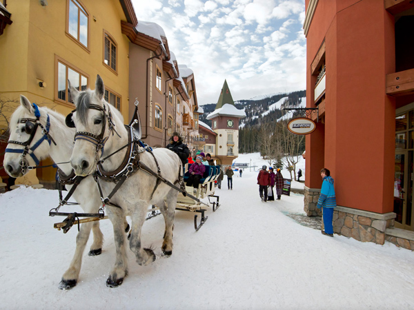 Sun Peaks sleighride