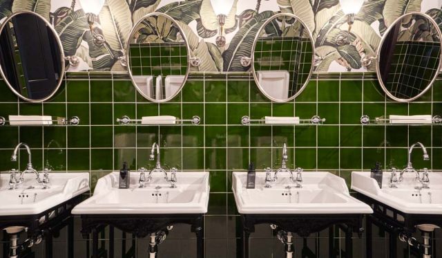Tamburlaine Bathroom luxury hotel Cambridge history English