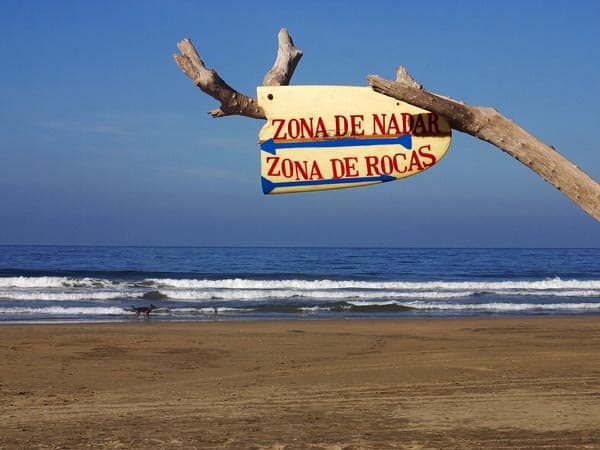 Troncones beach, Mexico.
