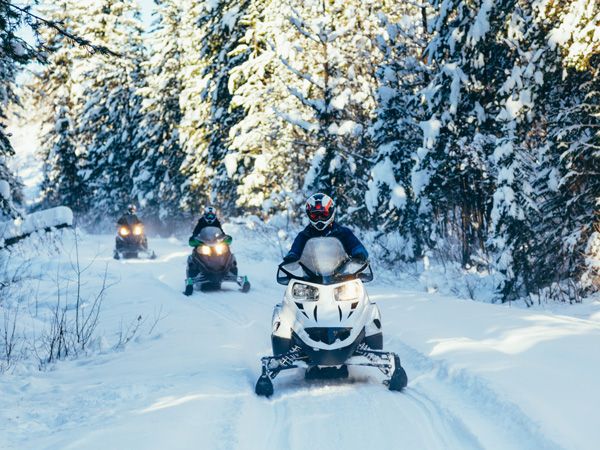 Big White Resort Snowmobile
