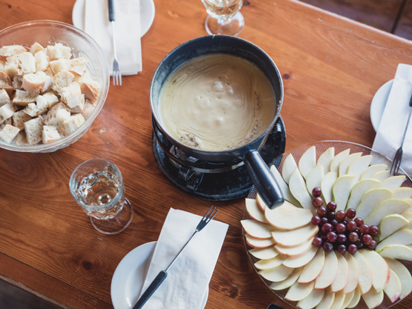 The Summit Hut Fondue
