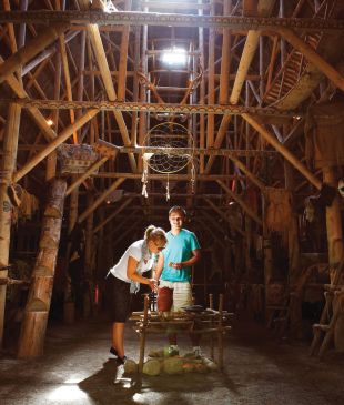 Spend a storied evening in a First Nations longhouse